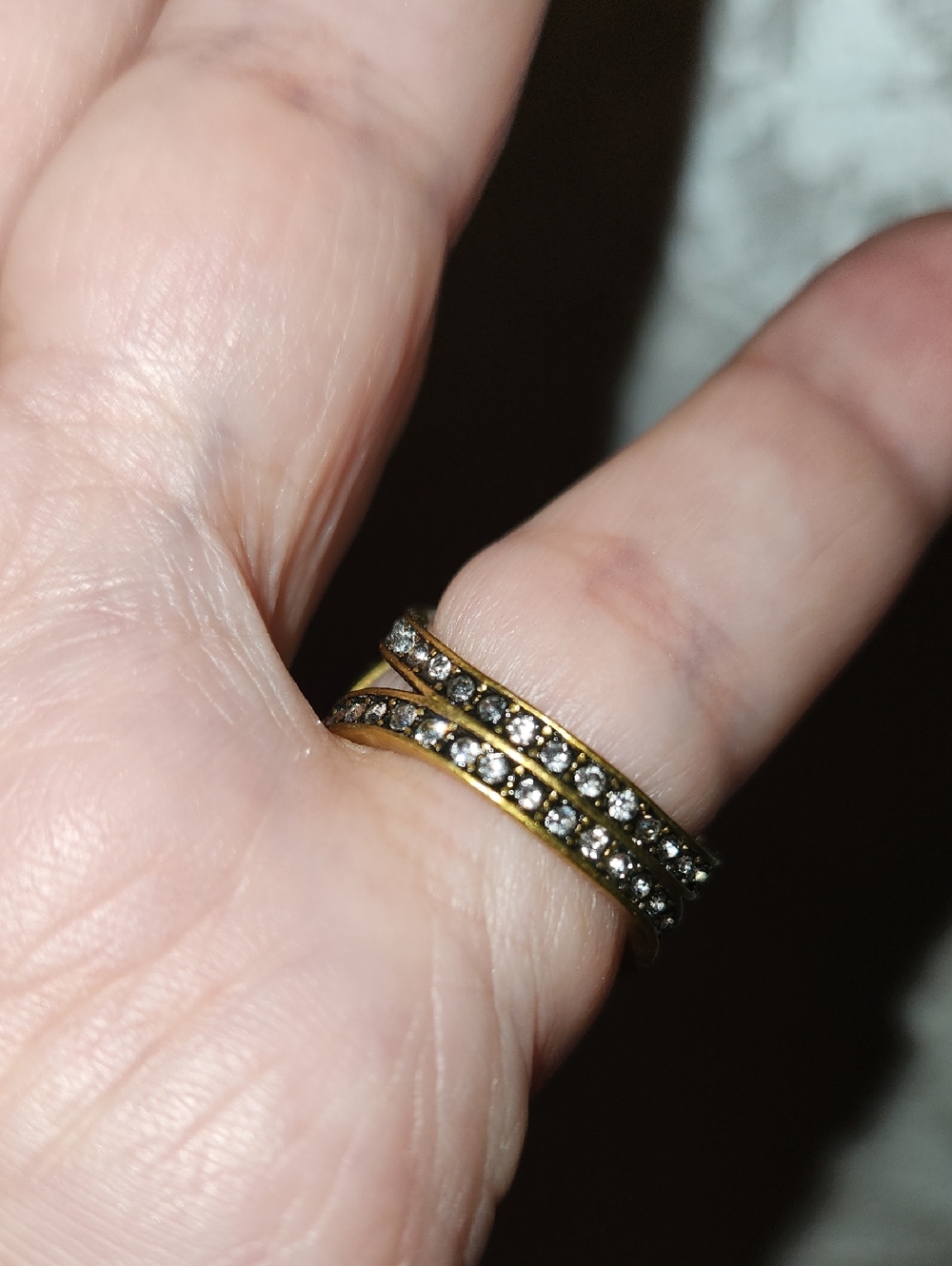 Kurt Geiger Octavia Pink Ring - Picture 3 of 5